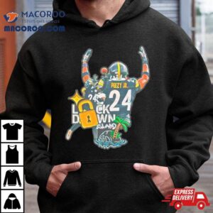 Peezy Jr Steelers Football Welcome To Lock Down Island Tshirt