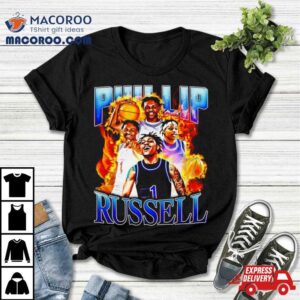 Phillip Russell Ut Arlington Mavericks Basketball Graphic Shirt