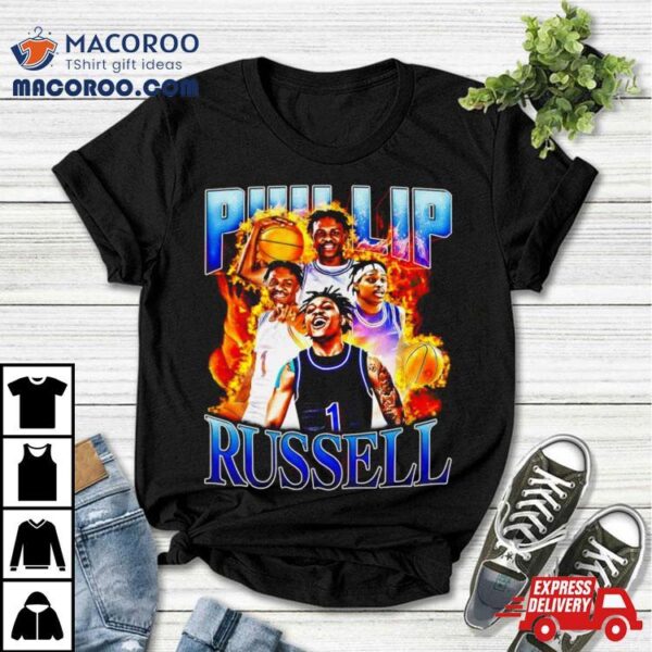 Phillip Russell Ut Arlington Mavericks Basketball Graphic Shirt