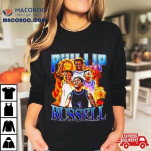 Phillip Russell Ut Arlington Mavericks Basketball Graphic Tshirt