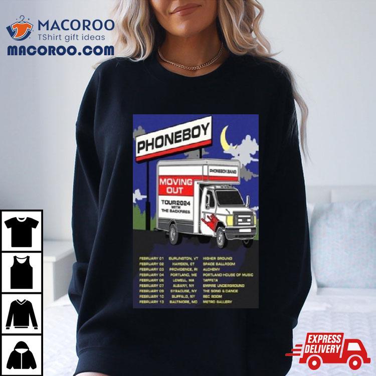 Phoneboy February Tour 2024 Shirt Phoneboy February Tour 2024 Shirt
