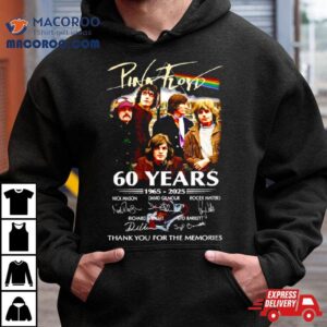 Pink Floyd Band Years Thank You For The Memories Signatures Tshirt