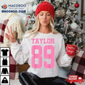 Pink Numbers Taylor Tshirt