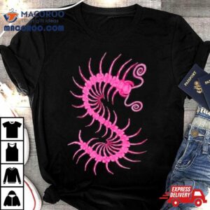 Pink Sapphire Centipede Valentine Shirt