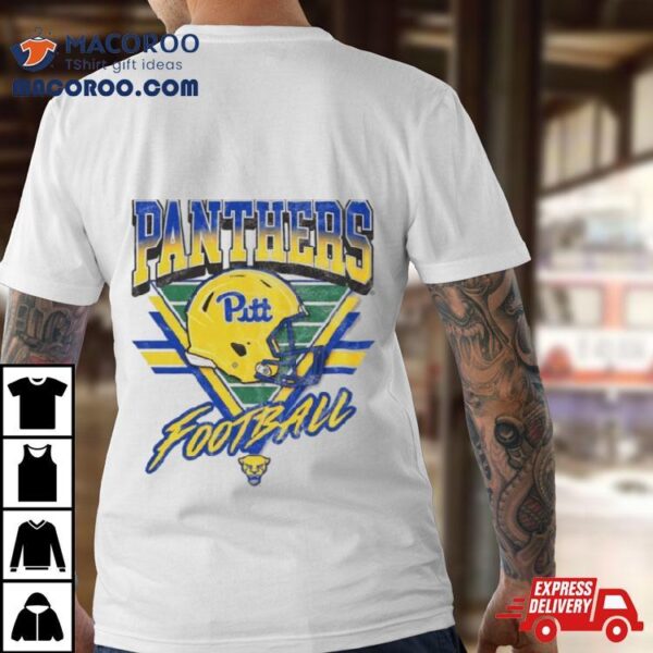 Pittsburgh Panthers Helmet Triangle Vintage Shirt