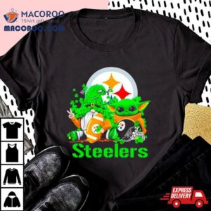 Pittsburgh Steelers Baby Yoda Happy St.patrick’s Day Shamrock Shirt