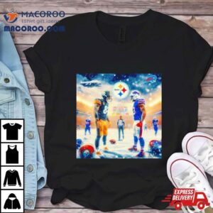 Pittsburgh Steelers Vs Buffalo Bills Poster Tshirt