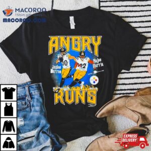 Pittsburgh Steelers Warren And Najee Harris Angry Runs Tshirt