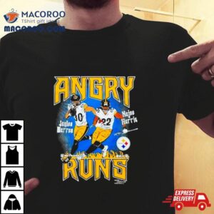 Pittsburgh Steelers Warren And Najee Harris Angry Runs Tshirt