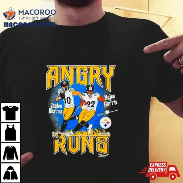 Pittsburgh Steelers Warren And Najee Harris Angry Runs Shirt