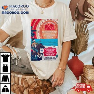 Playa Luna Presents Dead Ahead Festival January Riviera Cancn Mexico Poster Tshirt