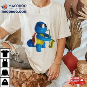 Pokemon Saxophone Squir Tshirt