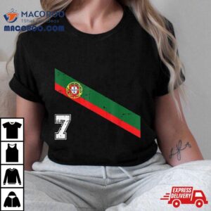 Portugal Soccer Number Portugese Football Sports Lover Fan Tshirt