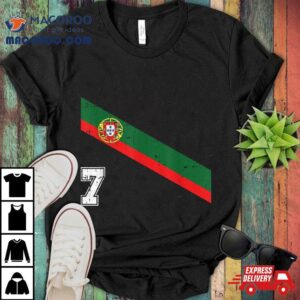 Portugal Soccer Number Portugese Football Sports Lover Fan Tshirt