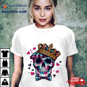 Preppy Skeleton Royal Heart Symphony Tshirt