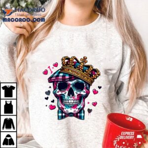 Preppy Skeleton Royal Heart Symphony Tshirt