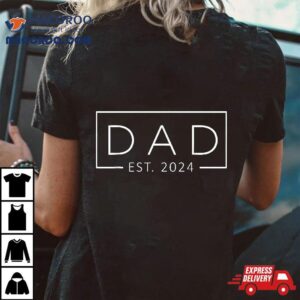 Promoted To Daddy Est Father S Day First Time Dad Tshirt