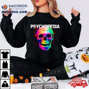 Psychopedia A True Crime Podcast Skull Shirt