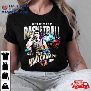 Purdue Basketball Braden Smith Maui Champs Tshirt