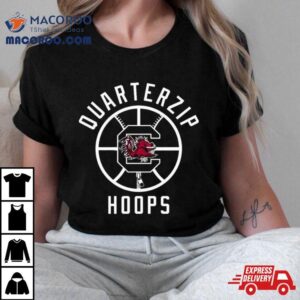 Quarterzip Hoops T Shirt