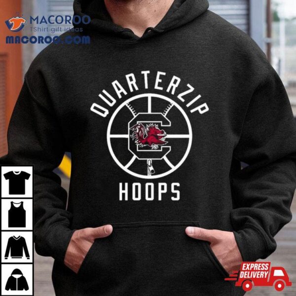 Quarterzip Hoops T Shirt