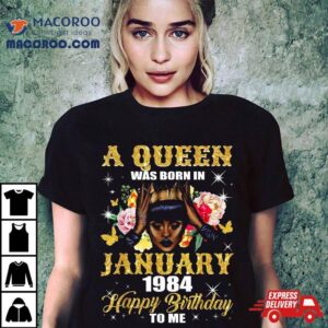 Queens Are Born In January Th Birthday Tshirt