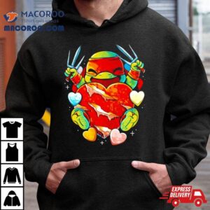 Raphael Teenage Mutant Ninja Turtles Love Turtle Tshirt