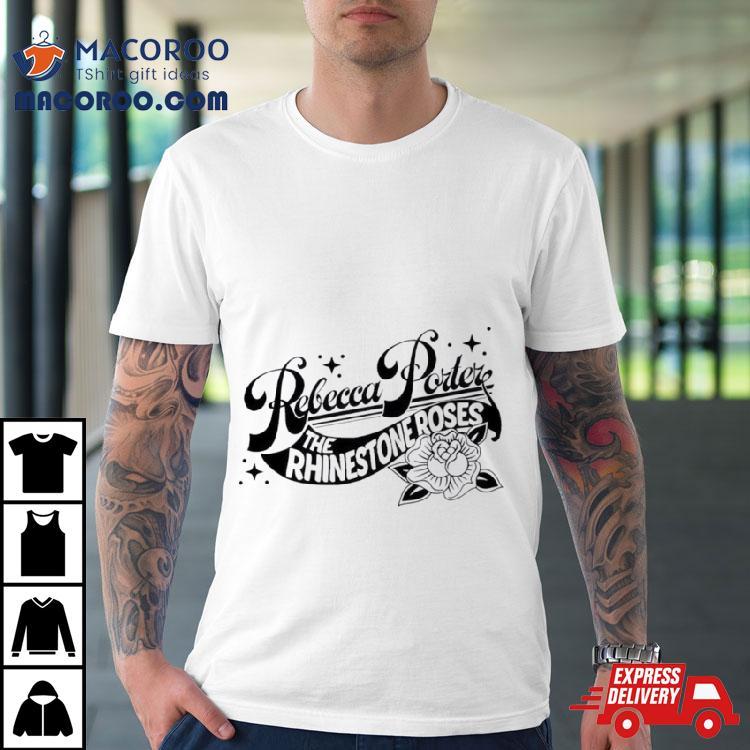 Rebecca Porter The Rhinestone Roses Shirt Rebecca Porter The Rhinestone Roses Shirt