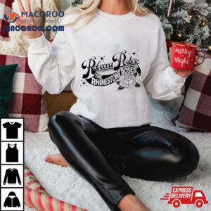 Rebecca Porter The Rhinestone Roses Shirt 1 Rebecca Porter The Rhinestone Roses Tshirt