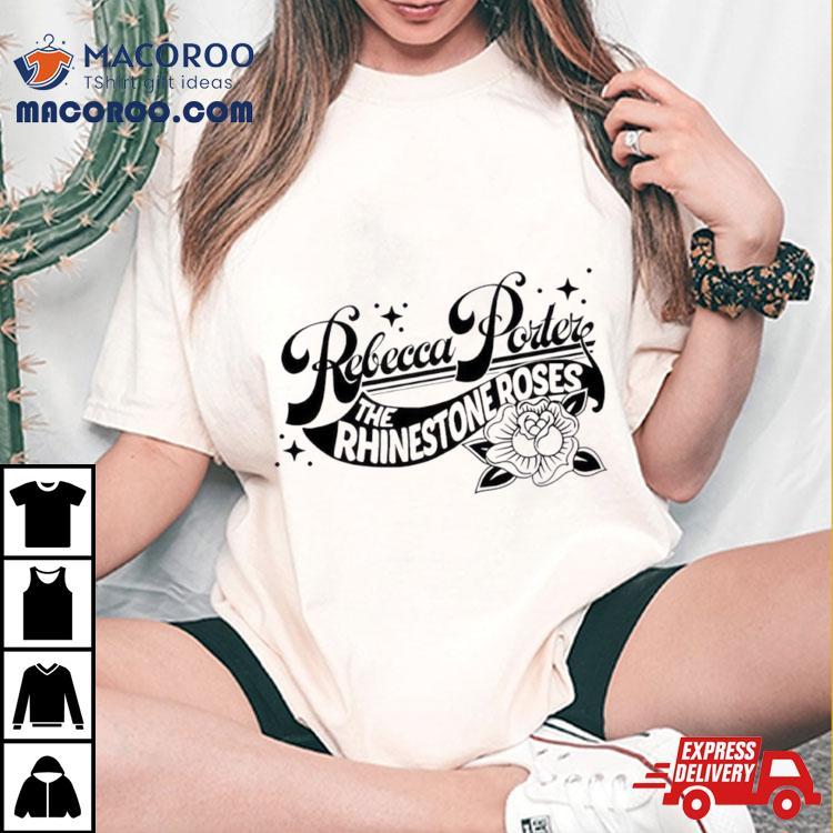 Rebecca Porter The Rhinestone Roses Shirt Rebecca Porter The Rhinestone Roses Shirt