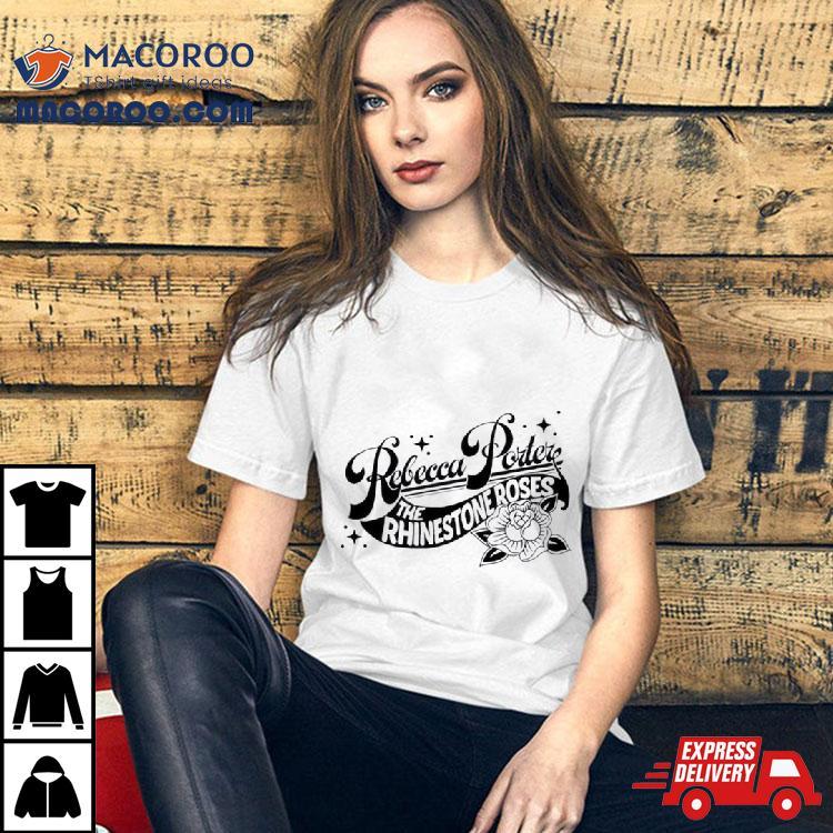 Rebecca Porter The Rhinestone Roses Shirt Rebecca Porter The Rhinestone Roses Shirt