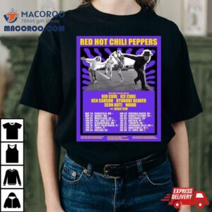 Red Hot Chili Peppers Unlimited Love Tour Tshirt