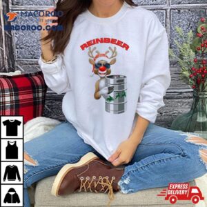 Reindeer Santa Reinbeer Funny Christmas Shirt