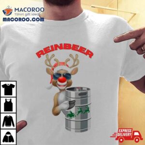 Reindeer Santa Reinbeer Funny Christmas Tshirt