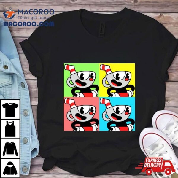 Retro Cuphead Videogame Shirt