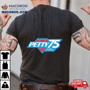 Richard Petty Legacy Motor Club Team Collection 75th Anniversary Logo T Shirt
