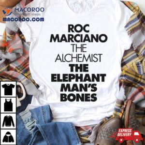 Roc Marciano The Alchemist The Elephant Man’s Bones Emb Bold T Shirts
