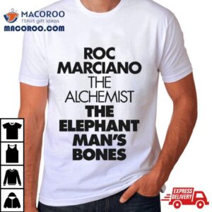 Roc Marciano The Alchemist The Elephant Man’s Bones Emb Bold T Shirts