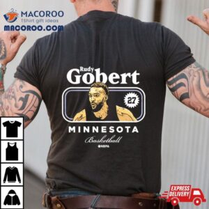 Rudy Gobert Minnesota Cover Tshirt