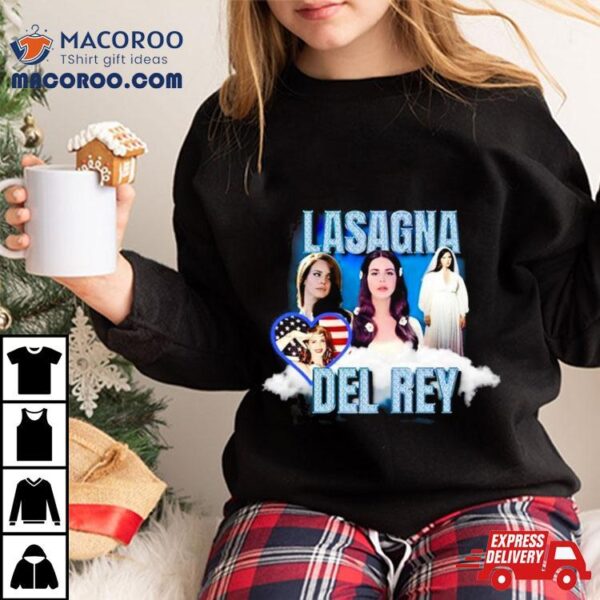 Sadstreet Lasagna Del Rey T Shirt