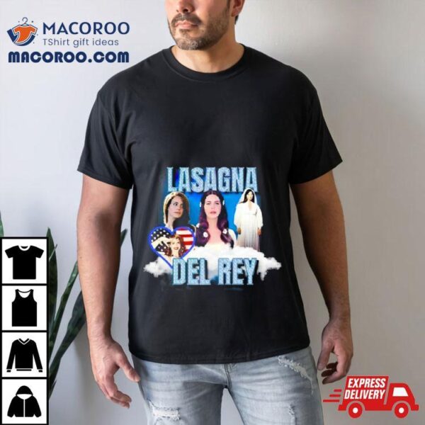 Sadstreet Lasagna Del Rey T Shirt