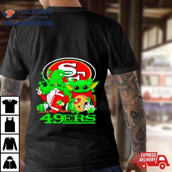 San Francisco 49ers Baby Yoda Happy St.patrick’s Day Shamrock Shirt