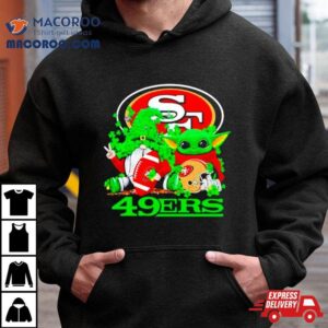 San Francisco Ers Baby Yoda Happy St Patrick Rsquo S Day Shamrock Tshirt