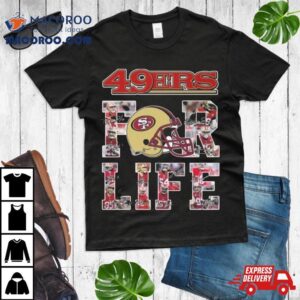 San Francisco Ers For Life Signatures Tshirt