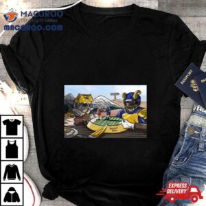 San Francisco Ers Vs Los Angeles Rams Gameday Poster Tshirt