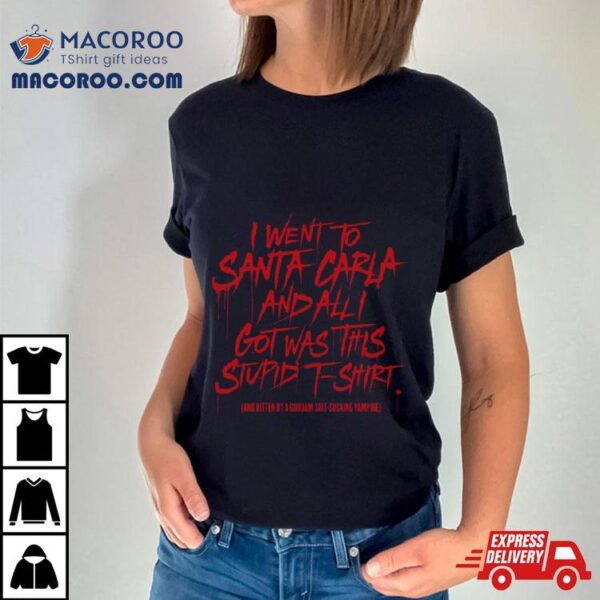 Santa Carla Souvenir Shirt