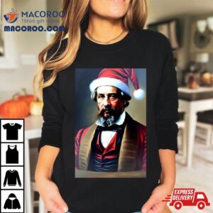 Santa Charles Dickens Celebrity Christmas Shirt