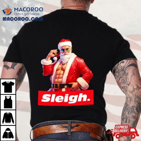 Santa Sleigh Christmas Shirt