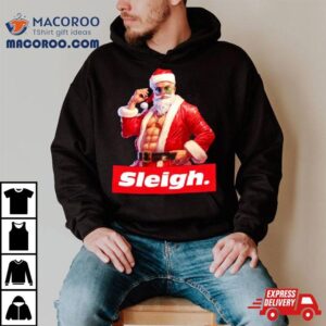 Santa Sleigh Christmas Tshirt