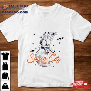 Saturn Space City Texas Vintage Shirt